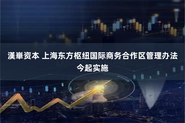 漢崋资本 上海东方枢纽国际商务合作区管理办法今起实施